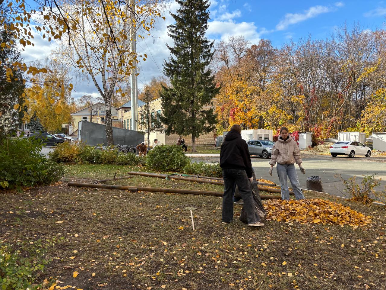 Плановая уборка территории!